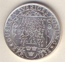 Svédország 1932. 2K Ag "II.Gusztáv halálának 300. évfordulója" T:1-/2+