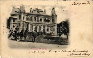 1901 Betlér, Betliar (Rozsnyó, Roznava); Gróf Andrássy kastély. Falvi Jenő kiadása / castle (Rb)