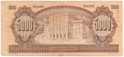 1990. 5000Ft "H 68567806" T:III,III- Adamo F49