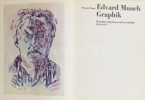 Werner Timm: Edvard Munch Graphik. Berlin, 1974, Henschelverlag Kunst und Gesellschaft. Fekete-fehér...