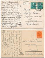 Hajdúszoboszló, gyógyfürdő - 2 db régi képeslap