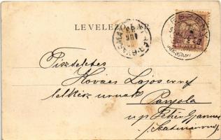 1900 Ungvár, Uzshorod, Uzhhorod, Uzhorod; híd. Székely és Illés kiadása / bridge, riverside (fl)