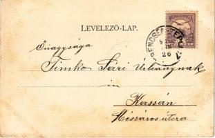 Trencsénteplic, Trencianske Teplice; Innere der Cursalons / A gyógyterem belseje, étterem. Szold Hen...