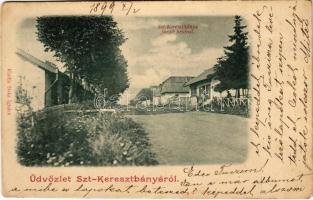 1905 Kisszeben, Sabinov; látkép. Stehr Gusztáv kiadása / general view (EK)