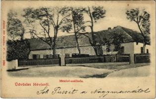 1901 Hévíz, Mexikó szálloda. Márton Mór kiadása. W.G. 1239. (r)