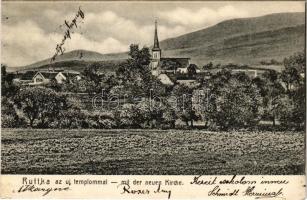 1905 Ruttka, Vrútky; új templom. Schulz Armin kiadása / new church (EK)