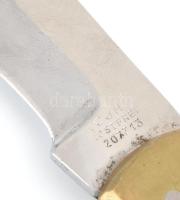 C. Jul. Herbertz bicska, fa és réz nyéllel, jelzett, h: 21,5 cm