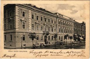 Budapest VI. Állami felsőbb leányiskola, Andrássy út 65. Lohonyai J. kiadása