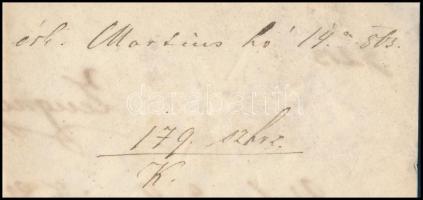 1863 Korosecz (Károlyfa, ma: Korovci, SL), Zigler Mihály községi elöljáró német nyelvű igazolása egy...