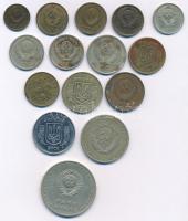 27 darabos vegyes érme és bankjegy tétel, közte Bulgária, Szerbia, Belorusszia, Kirgizisztán, Lettor...