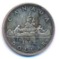 Kanada 1962. 1D Ag "II. Erzsébet" T:2,2- patina, karc
Canada 1962. 1 Dollar Ag "Eliz...