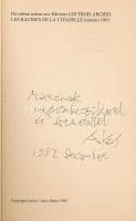 Akos Ditroi: Actions fabuleuses du justicier clonq. A szerző, Ditrói Ákos (1926-) által DEDIKÁLT pél...