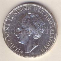 Hollandia 1939. 2 1/2G Ag "Wilhelmina" T:2/3+ ph