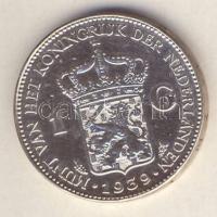 Hollandia 1939. 1G Ag T:2 kis ph.