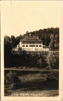 1933 Annental, Villa Meinl