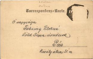 1897 (Vorläufer) Leoben, Stadtthurm / tower gate (EK)