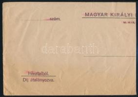 1946 (27. díjszabás) Nagy méretű boríték darabja 600 ezer AP bérmentesítéssel Sirokról Budapestre