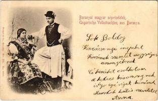 1912 Baranyai magyar népviseletek / Hungarian folklore