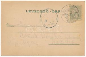 1905 Rigósfürdő, Bogda-Rigós-fürdő, Bogdarigós, Bogda; látkép, kápolna, vendéglő, étterem, fürdő épü...