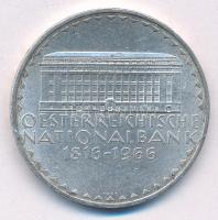 Ausztria 1966. 50Sch Ag 150 éves az Osztrák Nemzeti Bank T:1-,2  Austria 1966. 50 Schilling Ag 150th Anniversary of the National Bank C:AU,XF Krause KM#2900