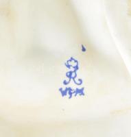 Wurttemberg Porzellan Manufaktur porcelán szenteltvíz tartó fali edény festett biszkvit porcelán, hi...