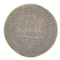 Német Államok / Württemberg ~1810. 6kr Ag "I. Frigyes" T:3- patina German States / Württem...
