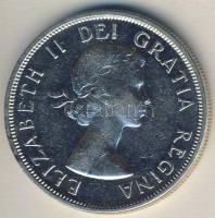 Kanada 1958. 1$ Ag "Brit-Kolumbia-Totemoszlop" T:2