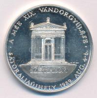 Gáti Gábor (1937-) 1989. "MÉE XIX. Vándorgyűlés Sátoraljaújhely / Kazinczy Ferenc" jelzett...