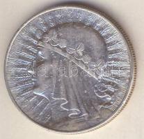 Lengyelország 1933. 10Zl Ag T:3