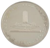 1996. "A Honfoglalás 1100. évfordulója 1996" jelzett Ag emlékérem, tanúsítvánnyal, dísztok...