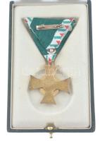 1996. "Honvédelemért Kitüntető Cím I. osztálya" zománcozott ezüstözött fém kitüntetés mell...