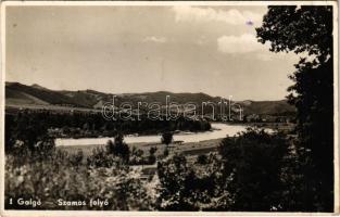 1943 Galgó, Galgau; Szamos folyó / Somes river (EK)