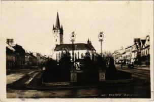 1934 Eperjes, Presov; Masarykova / tér / square