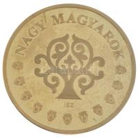 ifj. Szlávics László (1959-) 2011. "Nagy Magyarok / Liszt Ferenc" aranyozott Cu emlékérem ...