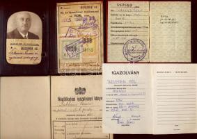 4 db klf igazolvány / 4 id-s