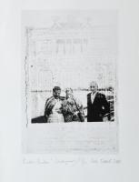 Für Emil (1967-): Baden-Baden, 2011. Szitanyomat, papír, jelzett, számozott (22/6), lapszéli törésnyomokkal és foltokkal. 33×23 cm