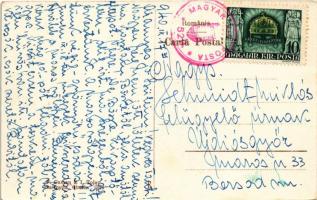 1940 Maroshévíz, Oláhtoplica, Toplita, Toplica; Vedere generala cu fabrica Muresel / látkép a Murese...