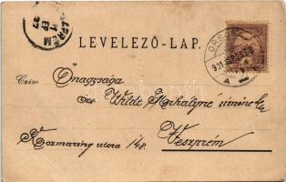 1901 Orsova, Kazán-szoros. Hutterer G. kiadása / Kasanpartie / Cazane / gorge (EB)