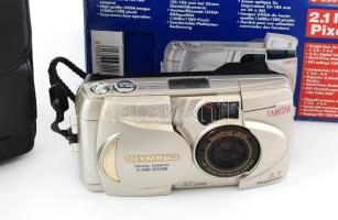 Olympus C-990 Zoom digitális fényképezőgép, tartozékaival, eredeti dobozában, nem kipróbált