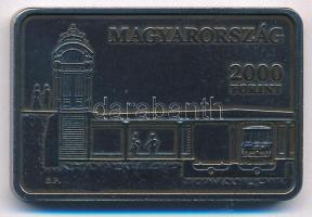 2021. 2000Ft Cu-Ni "Milleniumi Földalatti Vasút" T:1 Adamo EM437
