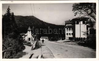 1942 Tusnád-fürdő, Baile Tusnad; utca / street (EK)