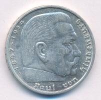 Német Harmadik Birodalom 1935A 5M Ag "Paul von Hindenburg" T:1-,2 German Third Reich 1935A 5 Reichsmark Ag "Paul von Hindenburg" C:AU,XF Krause KM#86