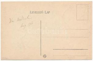 1916 Csíkszereda, Miercurea Ciuc; Fekete Vilmos, Nagy Gyula, Merza Rezső üzlete, illatszertár / stre...