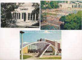 Hajdúszoboszló - 38 db modern Képzőművészeti Alap képeslap