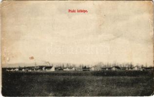 1916 Piski, Simeria; látkép. Zeidner Gusztáv kiadása / general view (EB)