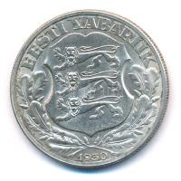 Észtország 1930. 2K Ag "Toompea" T:1- 
Estonia 1930. 2 Krooni Ag "Toompea" C:AU...