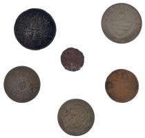 Ausztria 6db-os Ag érmetétel, többségében gyengébb darabokkal T:2-3-
Austria 6pcs Ag coin lot, most...