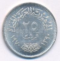 Egyiptom 1970. 25p Ag "Nasser" T:1-
Egypt 1970. 25 Piastres Ag "Nasser" C:AU
K...