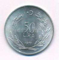 Törökország 1977. 50L Ag T:1- Turkey 1977. 50 Lira Ag C:AU