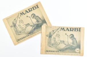 1933 2 db Märklin játék árjegyzék